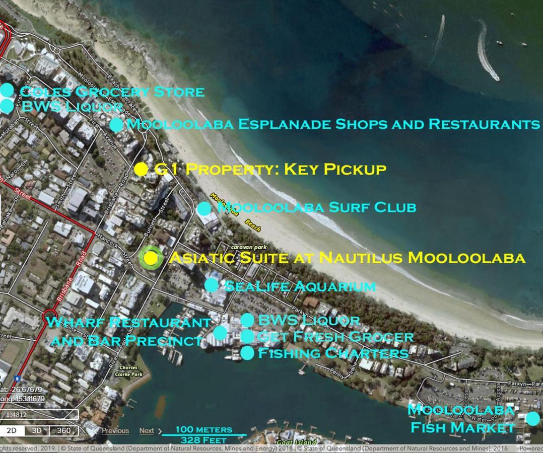 Asiatic Suite At Nautilus Mooloolaba Exterior foto